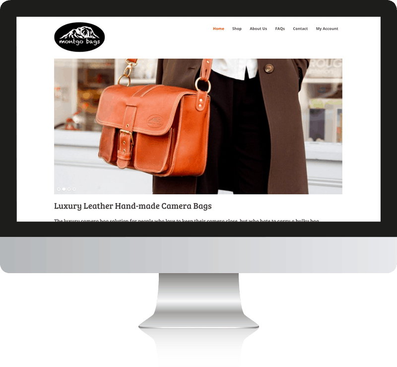 Montgo Bags Web Design