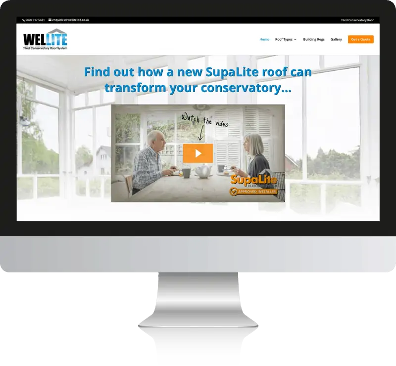 Wellite Conservatory Web Design
